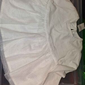 BRAND NEW White Sparkle Tulle Dress